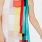 Alfani Women's Colorblocked Tunic White Size Petite Medium
