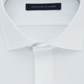 Tommy Hilfiger Men's Classic Regular Fit Non Iron Performance Stretch Solid Dress Shirt White Size XL