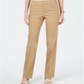 Charter Club Women's Tummy Control Trouser Brown Size 18
