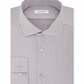 Calvin Klein Men's Slim Fit Button up Dress Shirt Gray Size 16.5X34X35