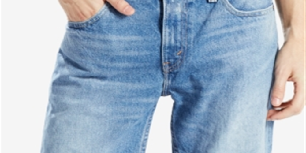 Levi's Men's 511 Slim Cut Off Shorts Blue Size 44