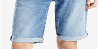 Levi's Men's 511 Slim Cut Off Shorts Blue Size 44