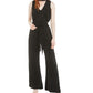 Bar III Women's Choker Jumpsuit Black Size XXS