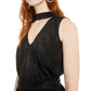 Bar III Women's Choker Jumpsuit Black Size XXS