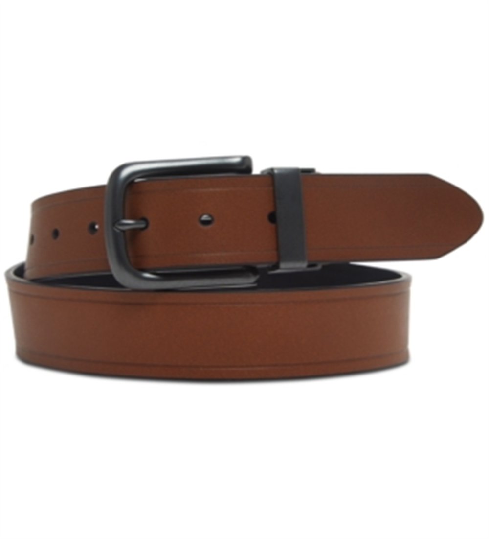 Levi's Men's Reversible Casual Belt Brown/Black Size Large