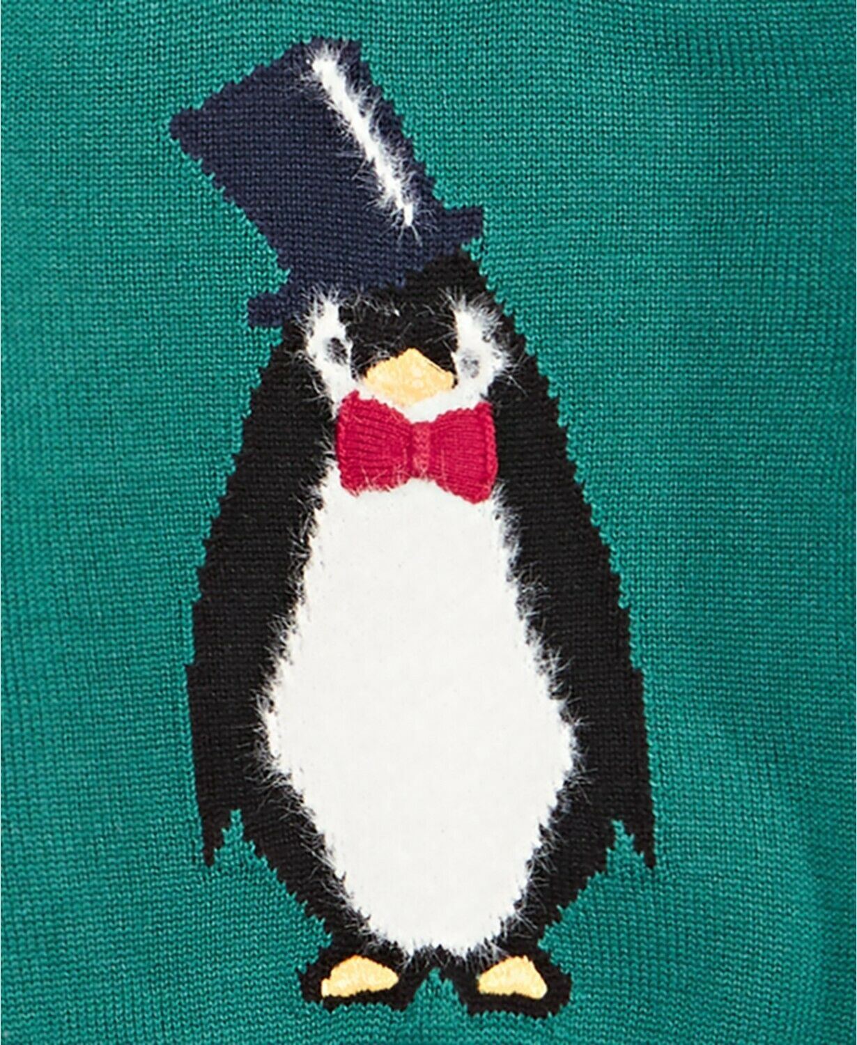 First Impressions Baby Boy's Penguin Sweater Green Size 3-6MOS