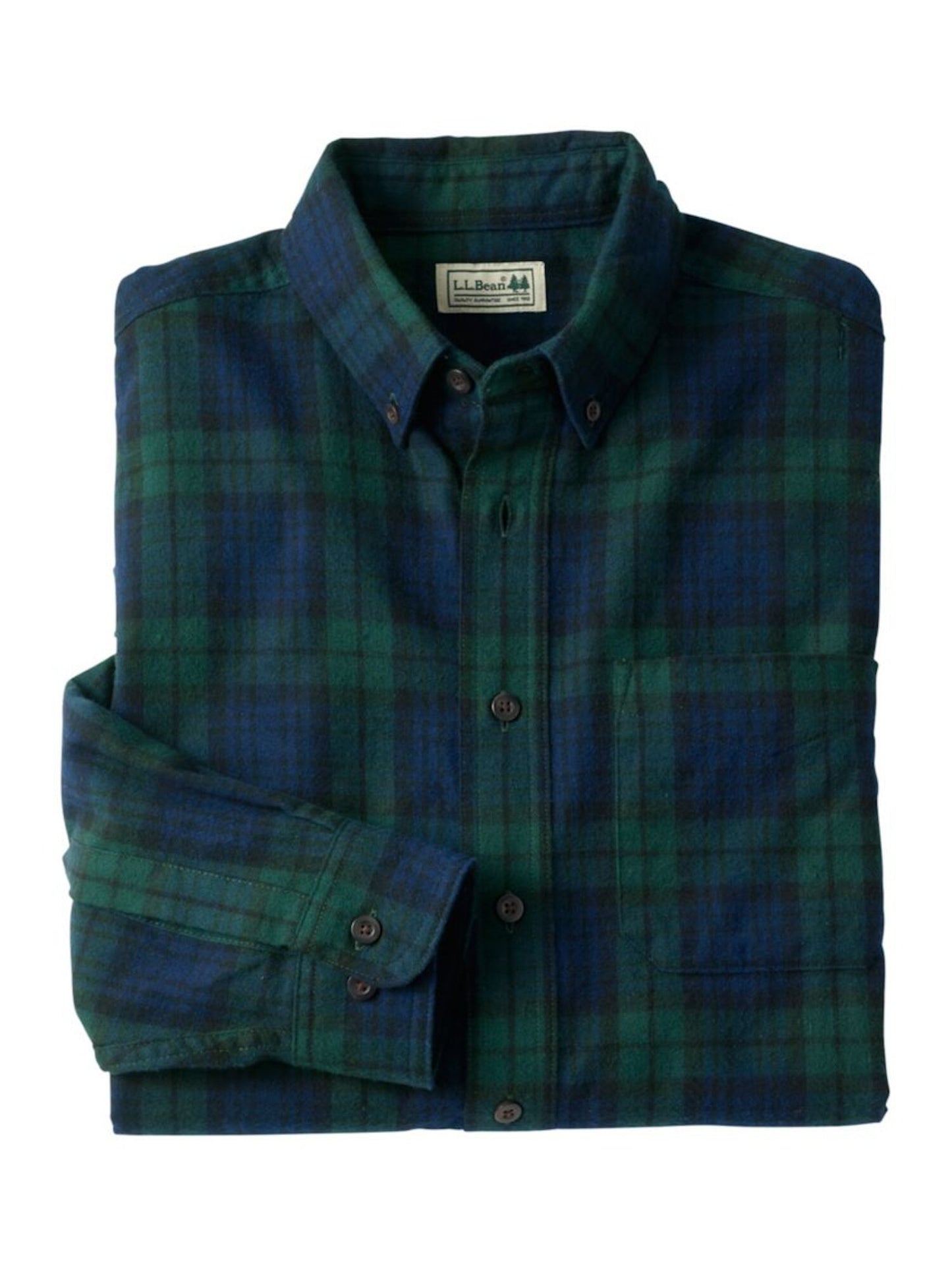 Club Room Men's Plaid Print Pocket Button Down Shirt Green Size Small