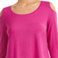 JM Collection Women's Cold Shoulder Top Pink Size Small