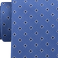 Michael Kors Men's Bicolor Neat Silk Professional Neck Tie Blue Size Regular