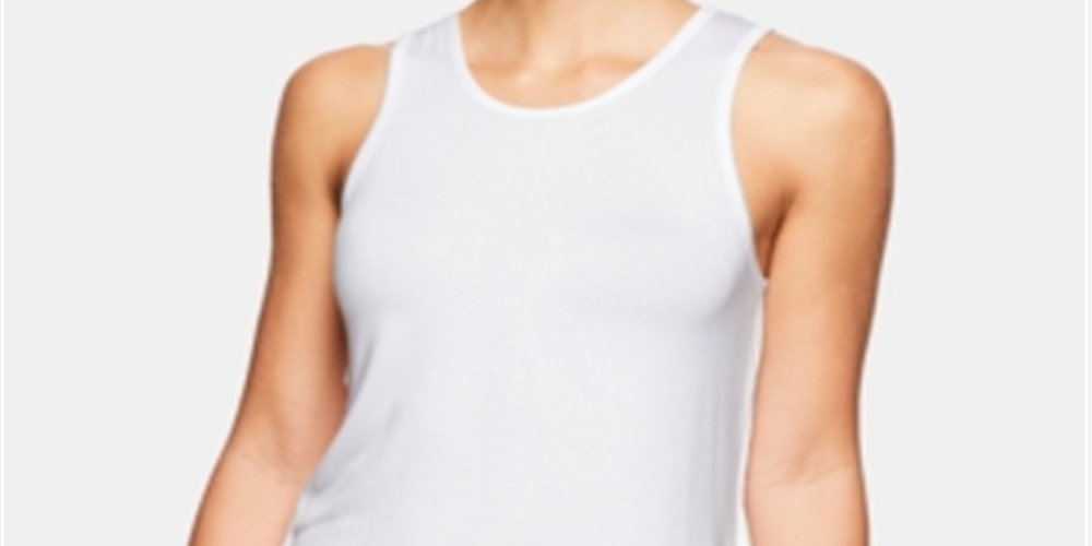 Gaiam Gianna Women's Cutout Back Tank Top Black Size Large