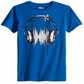 Epic Threads Big Boy's Headphones T-Shirt Blue Size Medium