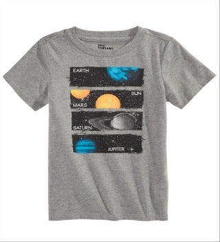 Epic Threads Little Boy's Planet T-Shirt Gray Size 5