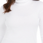 Charter Club Women's Pima Turtleneck Top White Size XX-Large
