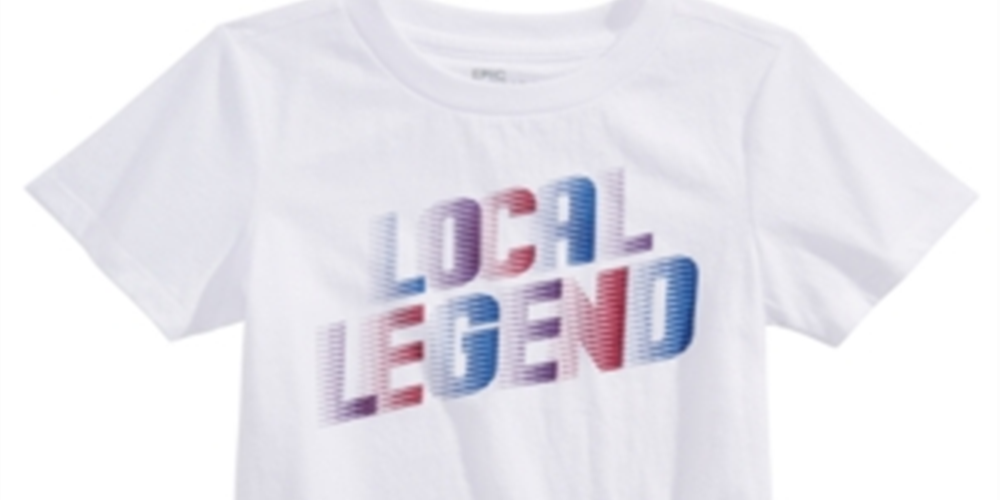 Epic Threads Toddler Boy's Legend T-Shirt White Size 2T