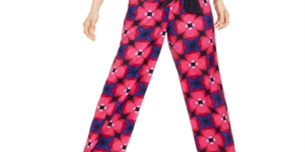 Trina Turk Women's Benvolio Jumpsuit Pink Size 10