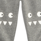 First Impressions Baby Boy's Monster Jogger Pants Gray Size 6-9MOS