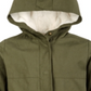 Epic Threads Big Girl's Glitter Star Hooded Jacket Green Size Small