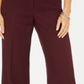 Style & Co Women's Stretch Wide Leg Pants Red Size 6