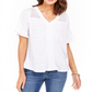 Style & Co Women's Crochet Top White Size X-Small