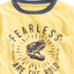 Epic Threads Toddler Boy's Fearless T-Rex Print Long Sleeve Shirt Yellow Size 3