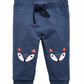 First Impressions Baby Boy's Fox Jogger Pants Blue Size 3-6MOS
