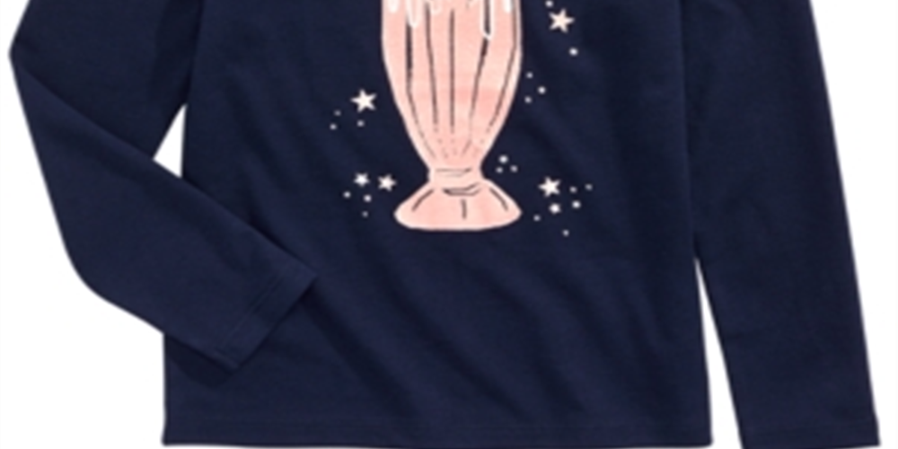 Epic Threads Toddler Girl's Milkshake T-Shirt Blue Size 2T