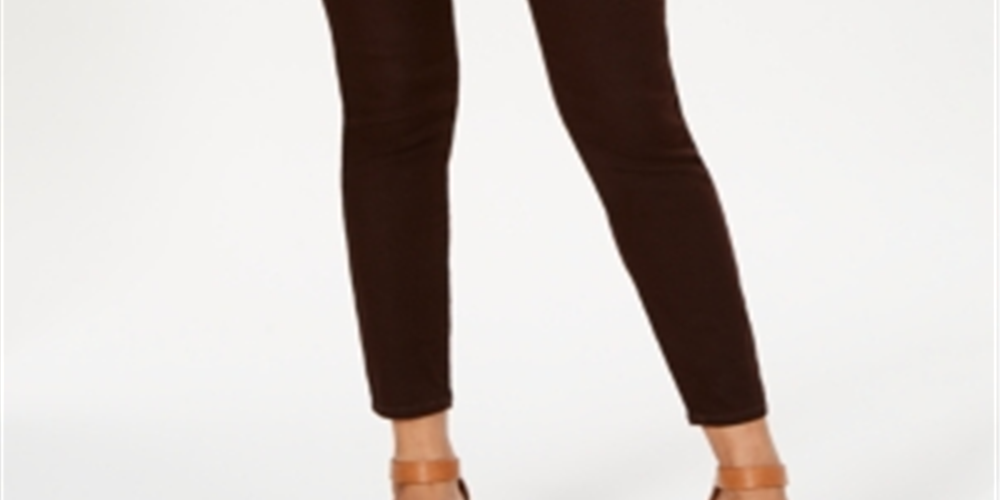 Style & Co Women's Pull on Jeggings Brown Size Petite L