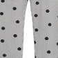 First Impressions Toddler Girl's Dot Print Houndstooth Leggings White Size 4T
