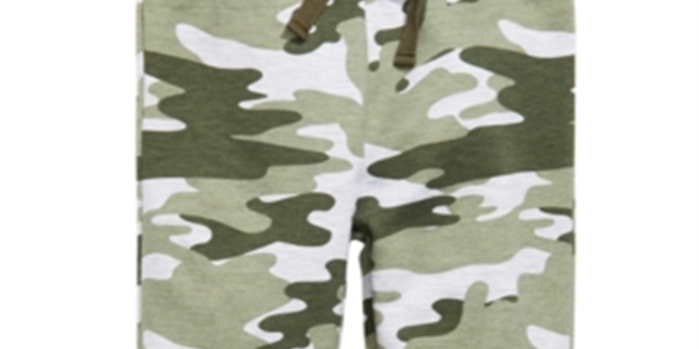 First Impressions Baby Boy's Camo Print Jogger Pants Gray Size 24MOS