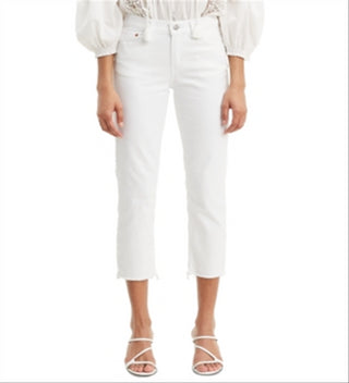 Levi's Women's Stud Trim Boyfriend Jeans White Size 6-W28