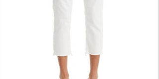 Levi's Women's Stud Trim Boyfriend Jeans White Size 6-W28