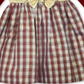 Rare Editions Big Girl's Plaid Dress with Cardigan Red Size 8