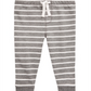 First Impressions Baby Boy's Striped Jogger Pants Gray Size 3-6MOS