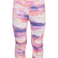 Ideology Toddler Girl's Desert Print Caged Capri Leggings Purple Size 3T