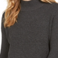 Style & Co Women's Mockneck Sweater Black Size X-Large