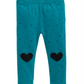 First Impressions Baby Girl's Printed Hearts Leggings Green Size 18MOS
