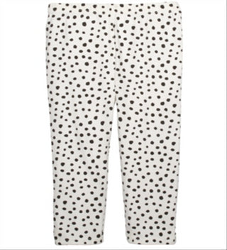 First Impressions Baby Girl's Animal Print Leggings White Size 24MOS