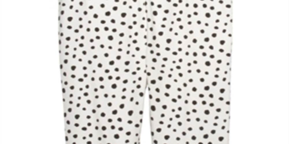 First Impressions Baby Girl's Animal Print Leggings White Size 24MOS
