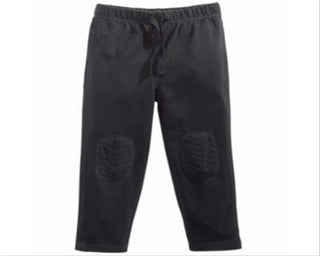 First Impressions Toddler Boy's Knee Patch Pants Black Black Size 4T