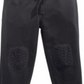 First Impressions Toddler Boy's Knee Patch Pants Black Black Size 4T