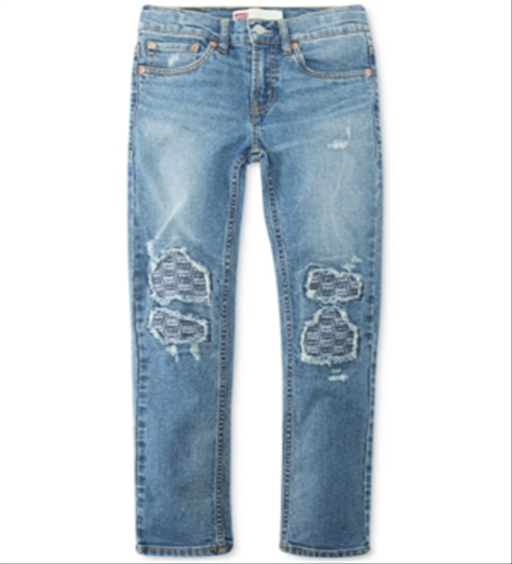 Levi's Big Boy's Taper Fit Sneaker Jeans Blue Size 16