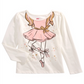 Epic Threads Little Girl's Ballerina T-Shirt White Size 6