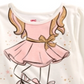 Epic Threads Little Girl's Ballerina T-Shirt White Size 6