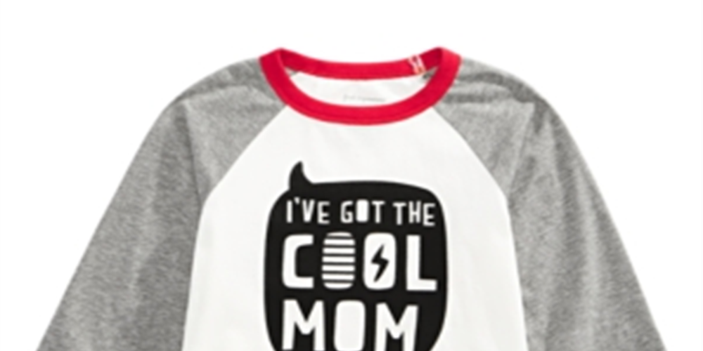First Impressions Baby Boy's Cool Mom Print Cotton T-Shirt White Size 3-6MOS