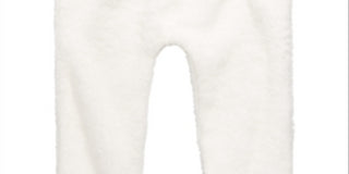 First Impressions Baby Boy's & Girl's Faux Sherpa Jogger Pants White Size 6-9MOS