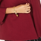 Alfani Women's Tie Sleeve Cardigan Maroon Size Petite S