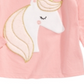 First Impressions Baby Girl's Unicorn Cotton T-Shirt Pink Size 6-9MOS