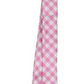 Tommy Hilfiger Men's Silk Gingham Bow Tie Pink Size Regular