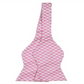 Tommy Hilfiger Men's Silk Gingham Bow Tie Pink Size Regular