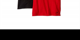 Ralph Lauren Boy's 2 Pack Crew Tee Underwear -Red/Grey  Size Medium